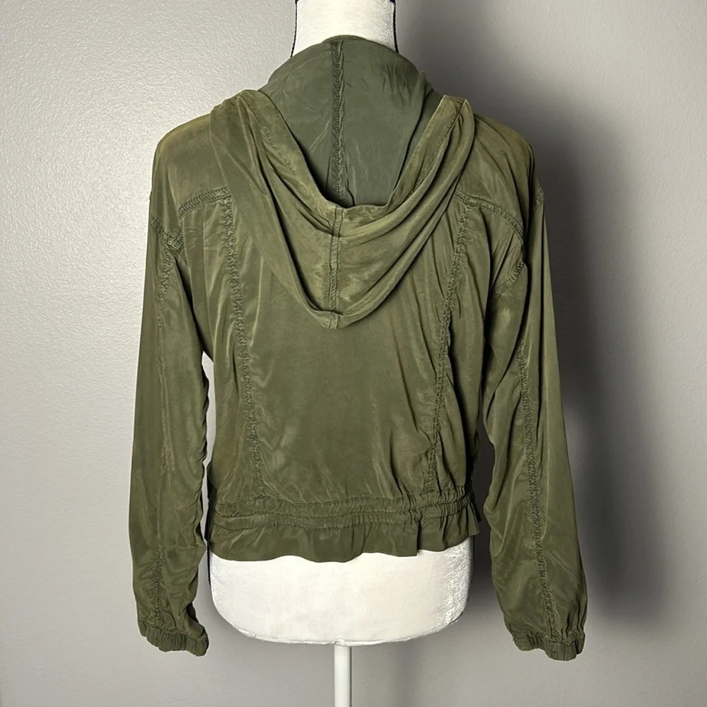 Anthropologie Marrakech Thin Hooded Jacket sz XS